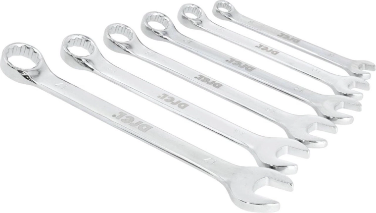 Six tailles les plus courantes