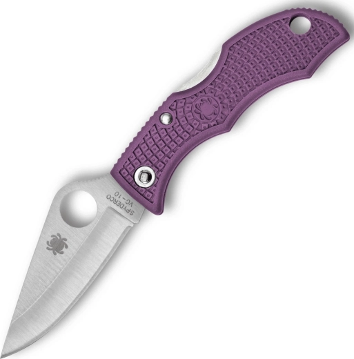 Spyderco Ladybug 3 Lightweight couteau de poche pliant violet