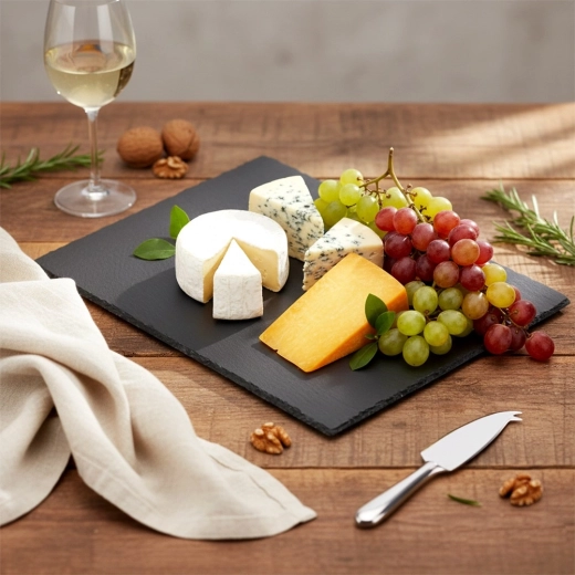 Ardoise naturelle en élégant noir