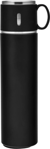 Altom Design thermos avec bouchon en forme de tasse 580 ml noir
