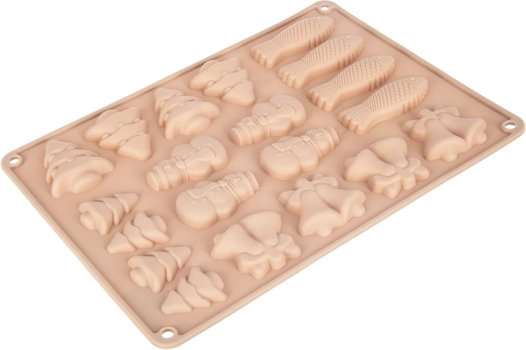 Jusqu’à 20 gourmandises avec cinq motifs hivernaux