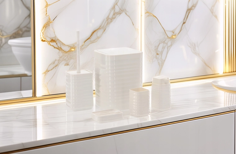 Design carré moderne à reliefs