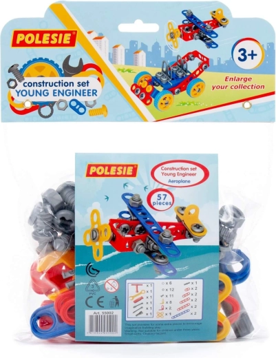 57 pièces pour une construction réelle