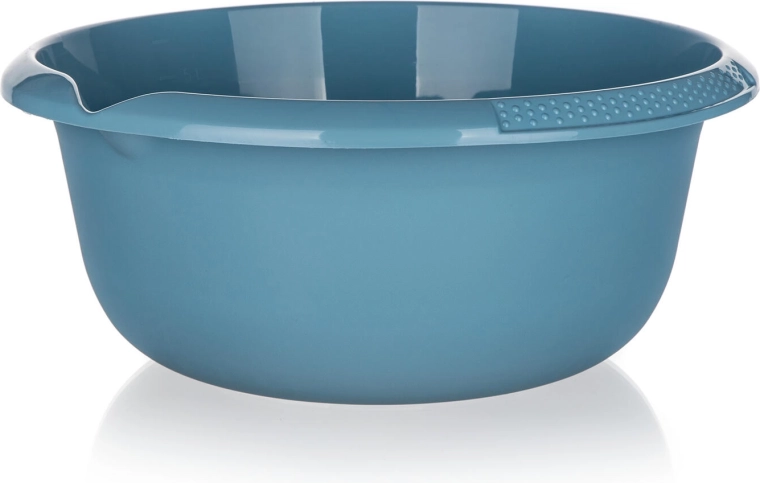 Saladier rond avec bec verseur Nordic Blue 32 cm, 6 l