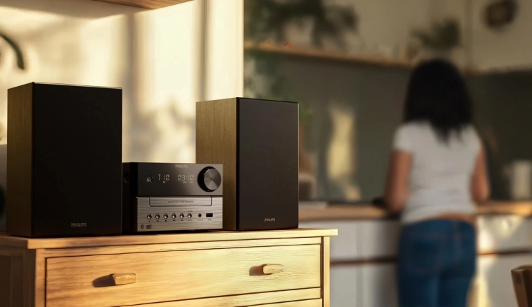 Son stéréo puissant 20 W RMS avec bass-reflex