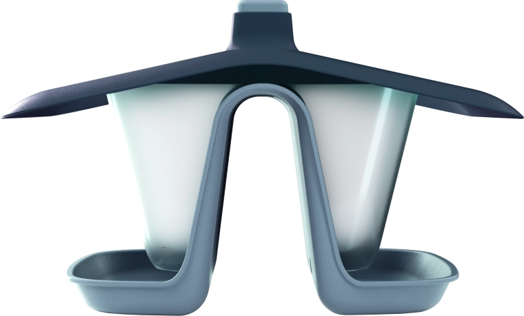 Deux compartiments pour plusieurs types de nourriture