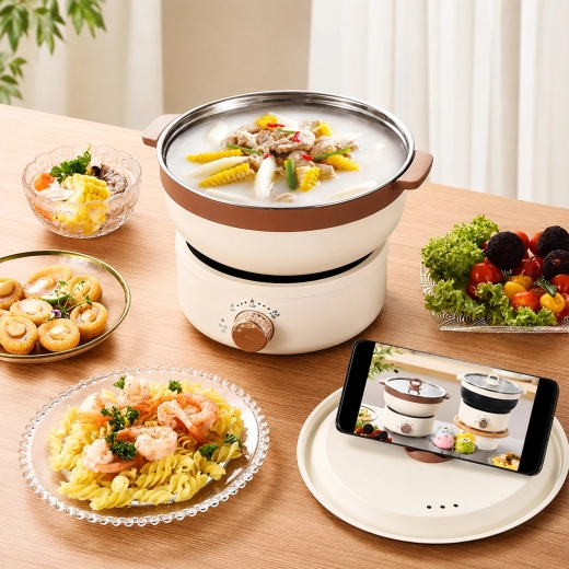 Cuisson et chauffage au même endroit