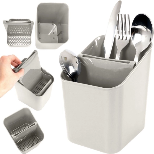 Deux compartiments bien organisés avec séparateur