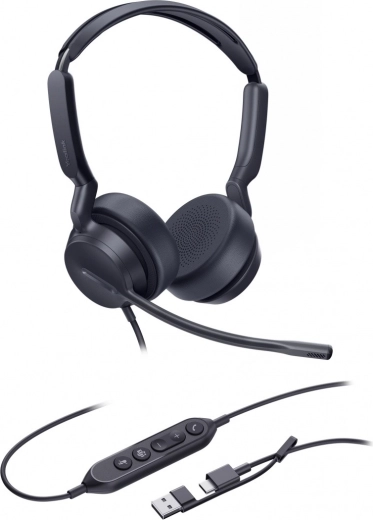 Casque yealink uh42 double teams usb-c/a