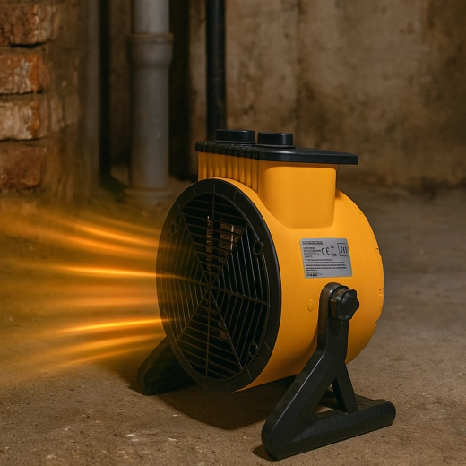 Chauffage portable et orientable