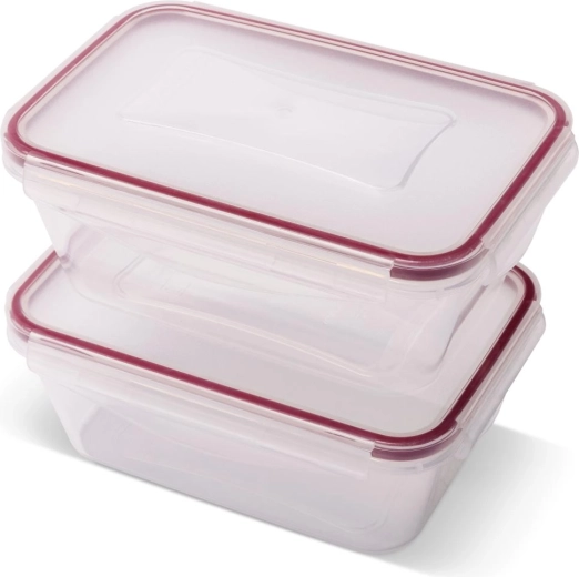 Lamart Clip – ensemble de boîtes rectangulaires 2 × 700 ml