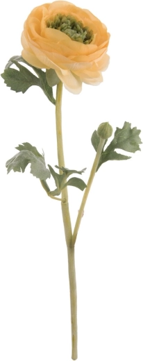 Renoncule artificielle jaune 37 cm