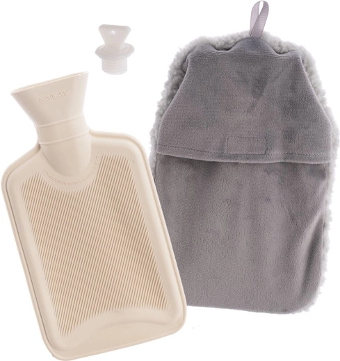 Bouteille en caoutchouc qui conserve bien la chaleur