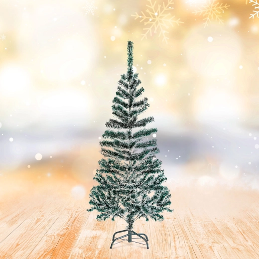 Sapin de Noël artificiel enneigé de 150 cm