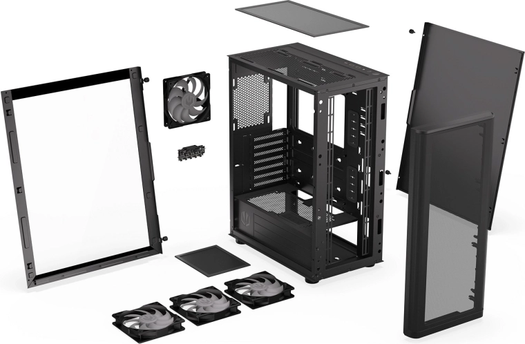 Prise en charge du watercooling jusqu’à 360 mm