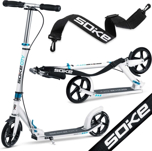 Trottinette urbaine Soke City – Blanche