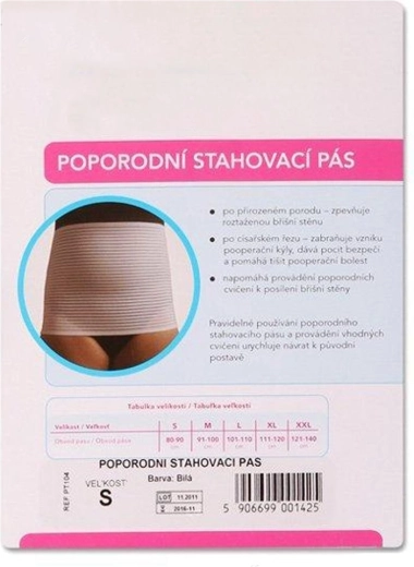 Ceinture de maintien post-partum taille M