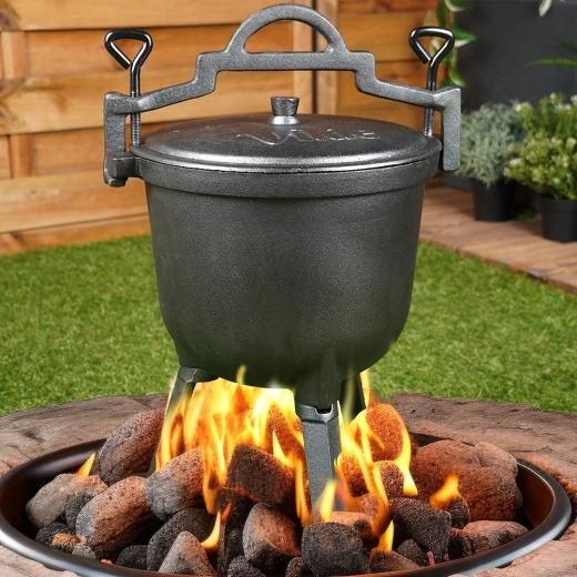 Cuisson stable au-dessus du feu