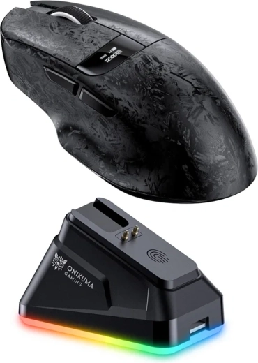 Souris gaming sans fil ONIKUMA DM08 noire