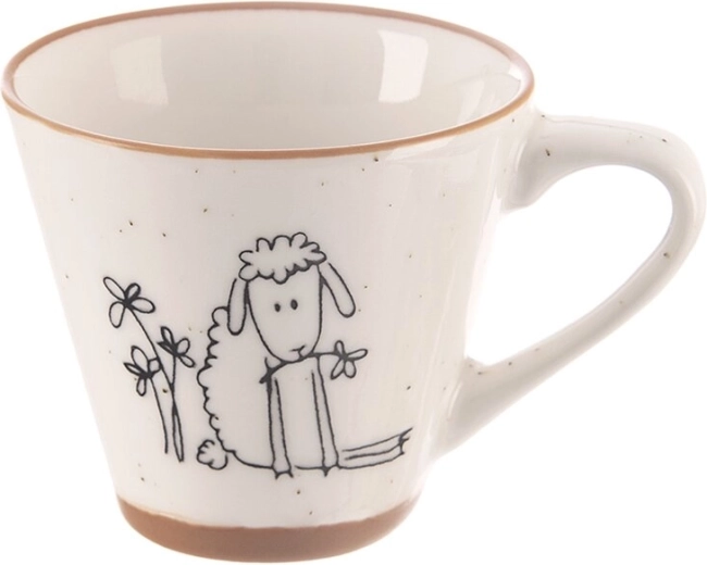 Tasse à espresso en porcelaine Statek mouton 70 ml
