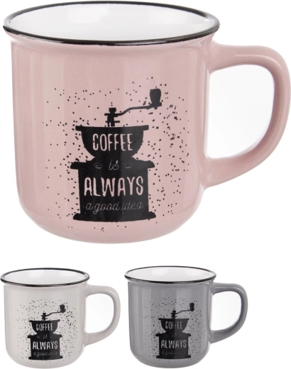 Mug en céramique Good idea 370 ml – assortiment de décors