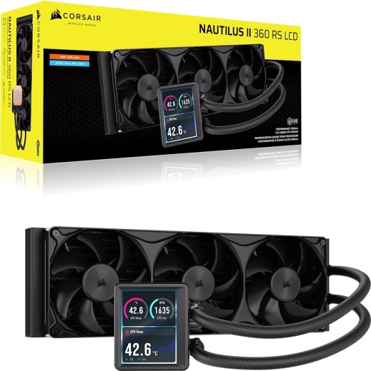 Refroidissement liquide du processeur NAUTILUS II 360 RS LCD 360 mm