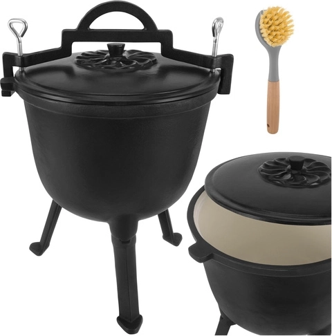 Intérieur émaillé pour un nettoyage facile