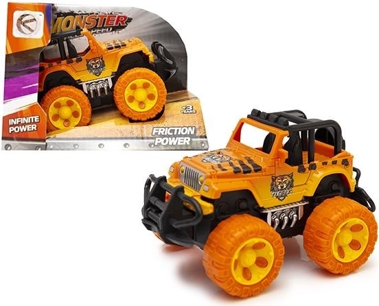 Jeep tout-terrain à propulsion par friction - 1 pièce