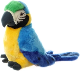 Marionnette en peluche Perroquet 27 cm