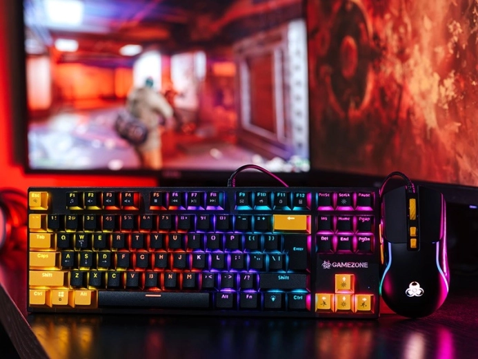 Disposition TKL compacte et anti‑ghosting