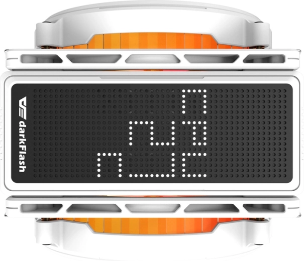 Écran LED avec température en temps réel