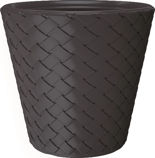 Cache-pot Matuba anthracite 38,8 cm