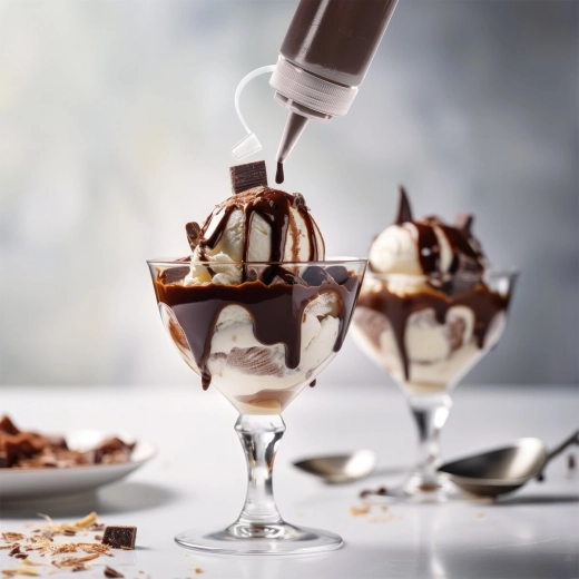 Idéale pour le chocolat, les glaçages et les sirops