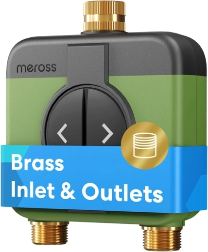 Programmateur d’arrosage intelligent Meross à deux zones