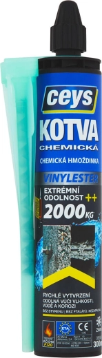 Ancrage chimique vinylester 300 ml CEYS