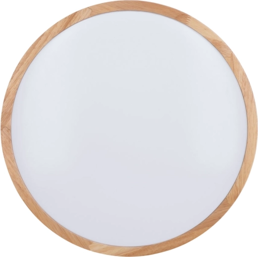 Décor en bois naturel pour un intérieur moderne