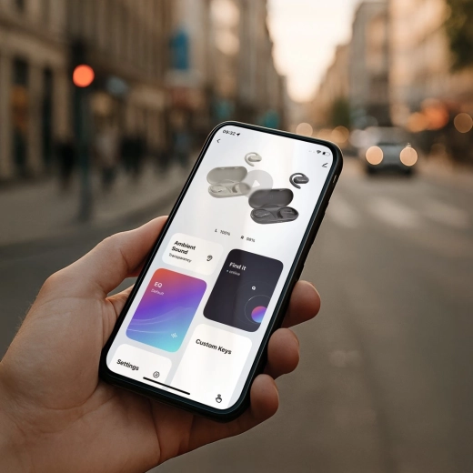 Commandes tactiles et kit mains libres sans tenir le téléphone