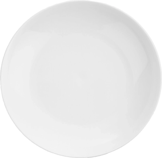 Assiette creuse en plastique UH 21,5 cm blanche