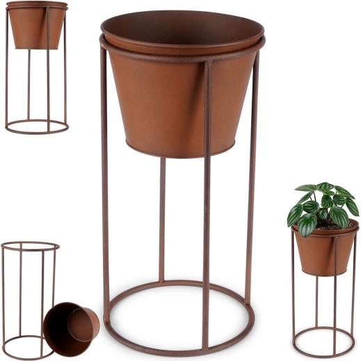 Structure métallique stable avec patine rétro