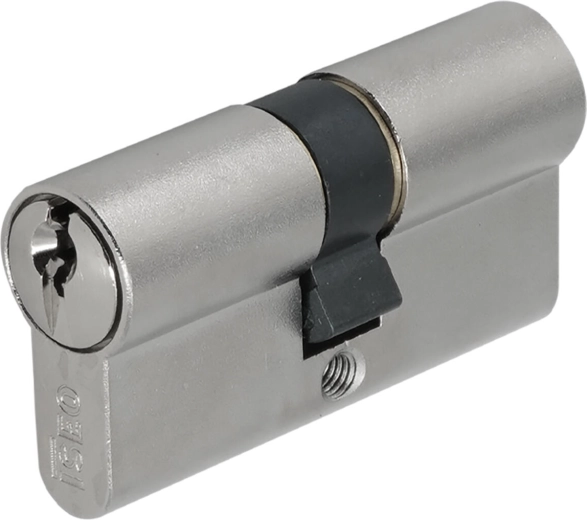 Cylindre 30/35 nickel ISEO F6, classe de sécurité 3, 3 clés