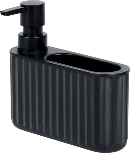 Noir mat stylé avec rainures