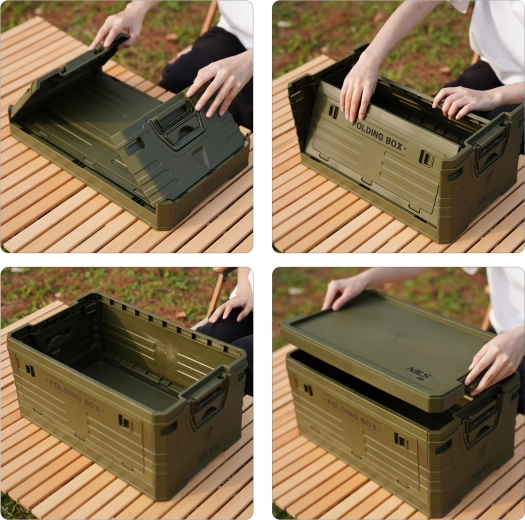 La structure pliable fait gagner de la place