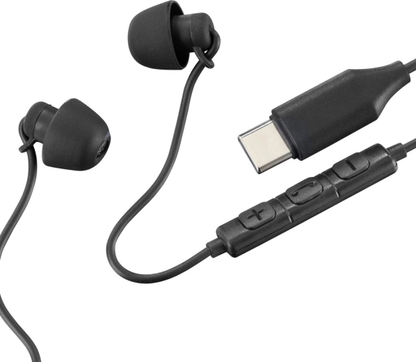 Écouteurs intra-auriculaires Calm USB‑C noirs