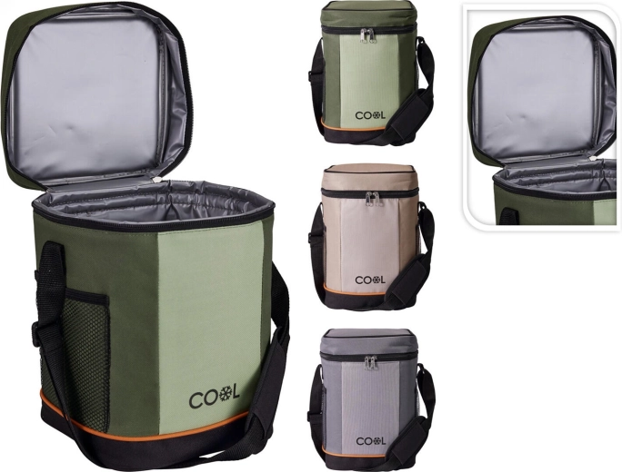 Sac isotherme 10 l (20 × 20 × 30 cm), assortiment de couleurs