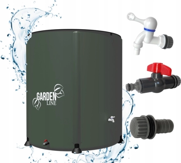 Deux robinets et une vanne inférieure pour une vidange aisée