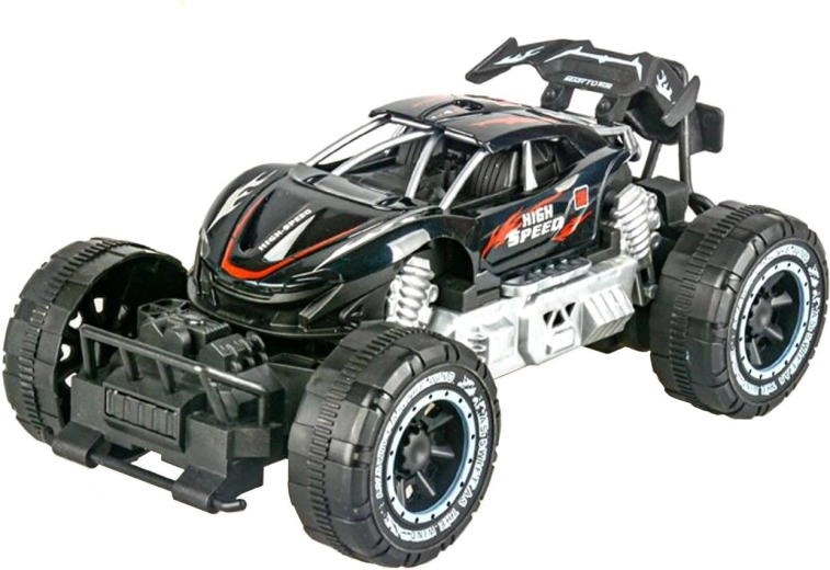 Voiture tout-terrain à friction – Noire