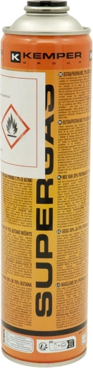 Cartouche de gaz Supergas 336 g avec raccord fileté 7/16"