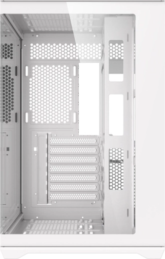 Espace pour grands composants et câblage propre