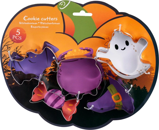 5 motifs d’Halloween dans un seul lot