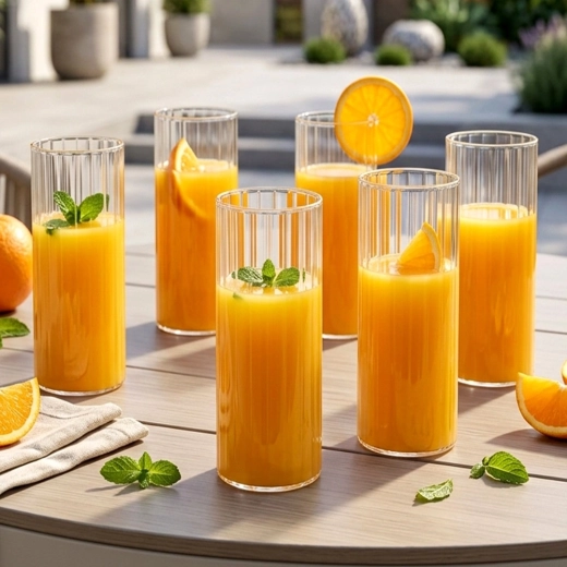 Lot pratique 6× 560 ml pour tous les jours et pour les invités